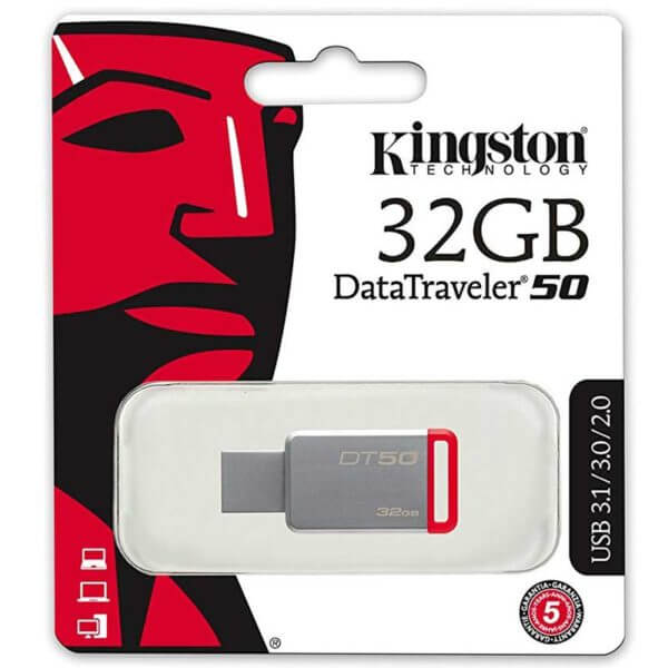 Kingston DataTraveler 50 32GB Flash Drive