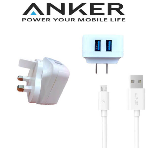 Anker 2-Port Home Charger With Fast Data Cable (1)