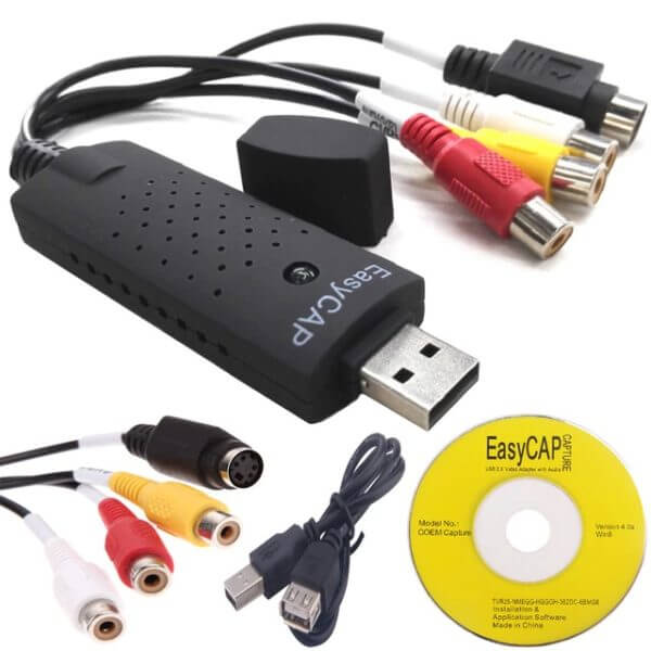 Easycap Pro USB 2.0 Video Capture Card TV DVD VHS